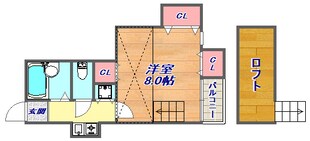 ハイム将軍通の物件間取画像